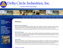 Tablet Screenshot of deltacircle.com